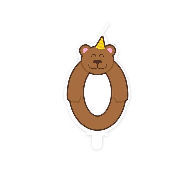 Jungle candle 0 Bear