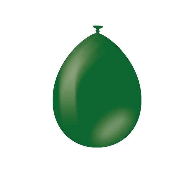 Balloons 25 pcs. Forest green