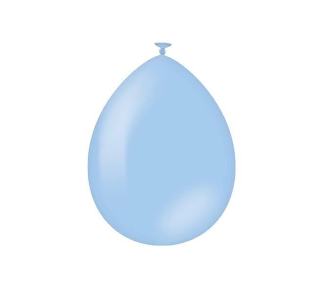 Balloons 25 pcs. Baby blue