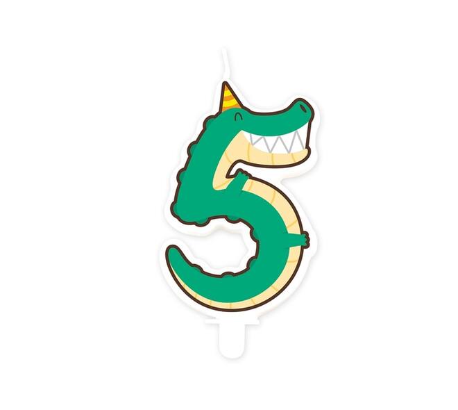Jungle candle 5 Crocodile