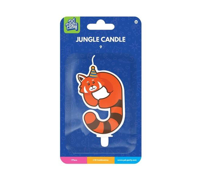 Jungle candle 9 Red Panda