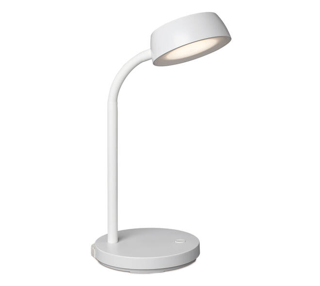 Bureaulamp MAUL Abby LED op voet wit