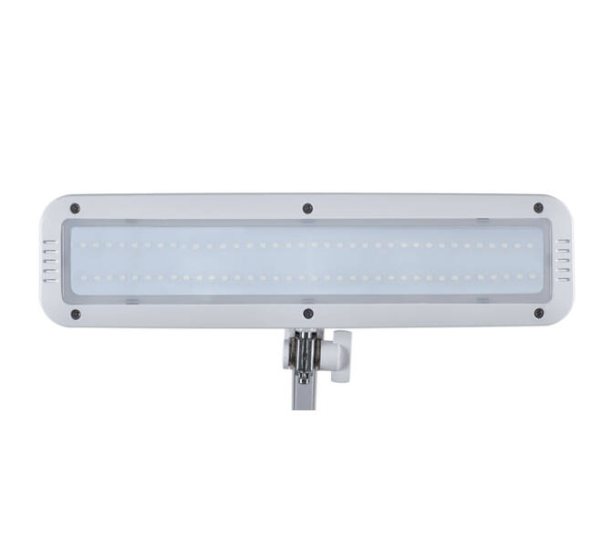 Werkpleklamp MAUL Intro LED dimbaar op voet wit