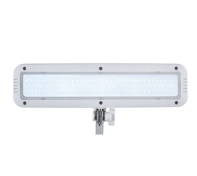 Werkpleklamp MAUL Intro LED dimbaar op voet wit