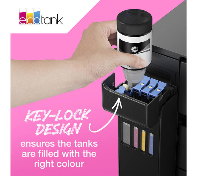 Navulinkt Epson 113 EcoTank zwart + 3 kleuren