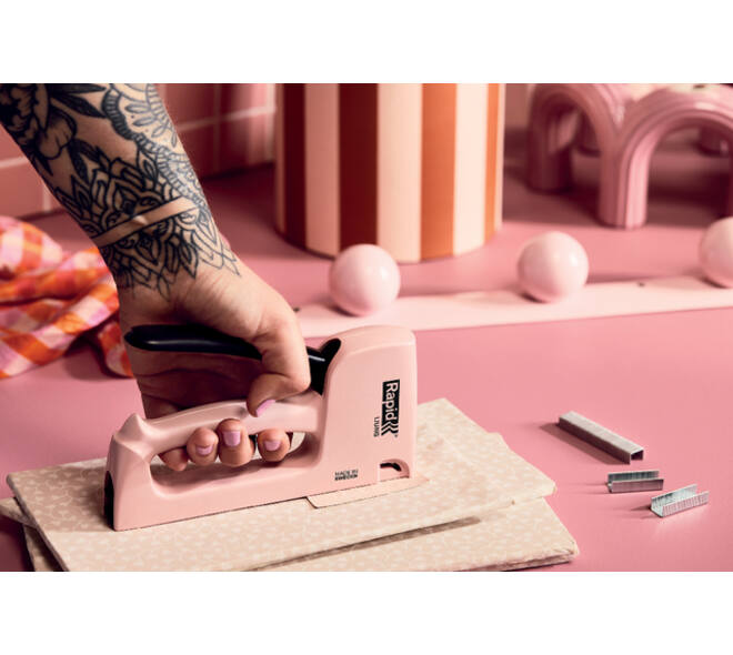 Nietpistool Rapid R13 Ljung 13/4-10 roze