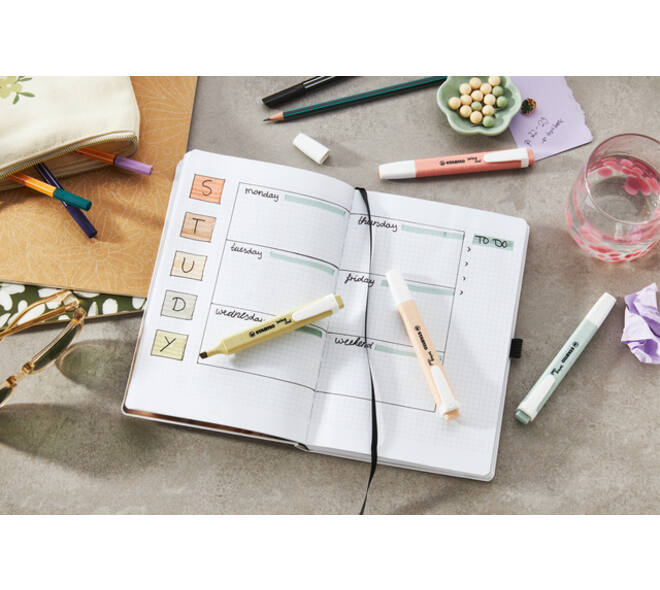 Markeerstift STABILO Swing cool nature colors aardegroen
