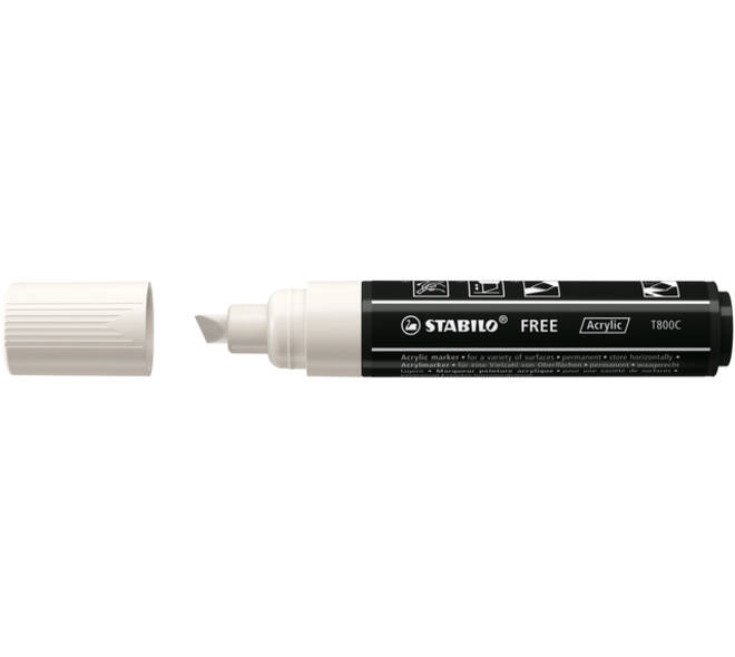 Acrylmarker STABILO  Free Acrylic T800C wit