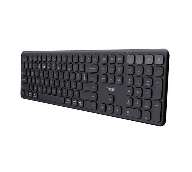 Toetsenbord Trust Vaiya Multidevice draadloos QWERTY
