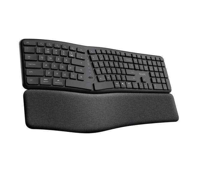 Toetsenbord Trust Keyra Ergo Multi draadloos QWERTY
