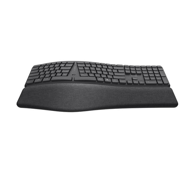 Toetsenbord Trust Keyra Ergo Multi draadloos QWERTY