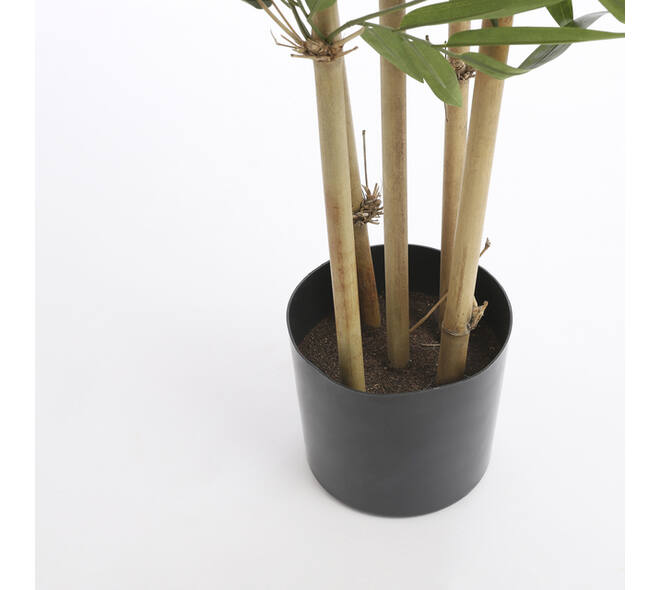 Kunstplant Mica Bamboe in plastic pot 150x75cm
