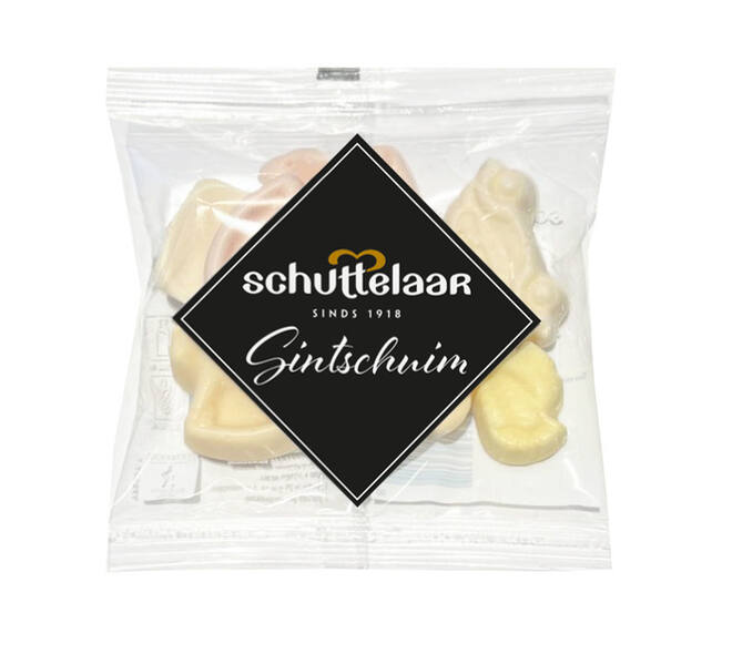 Schuimpjes Schuttelaar Sint Nicolaas 50 gram