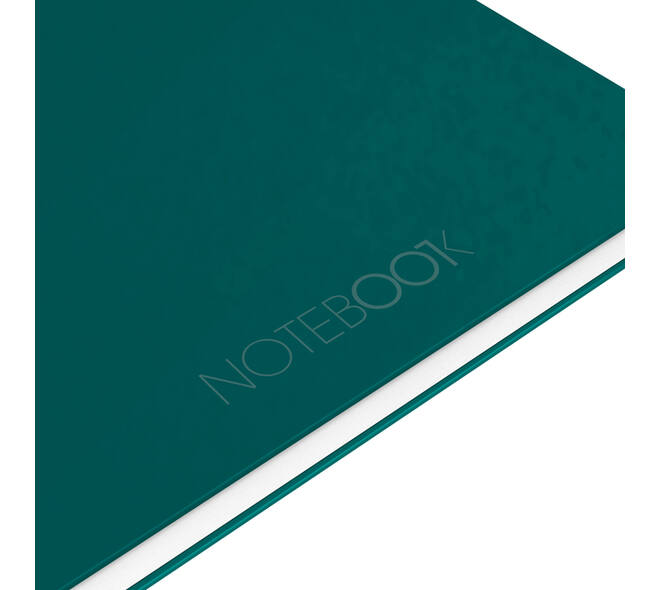 Spiraalblok Oxford International Notebook A4+ lijn 160 pagina's groen