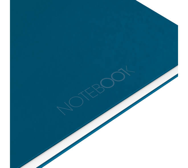 Spiraalblok Oxford International Notebook A4+ lijn petrol blauw