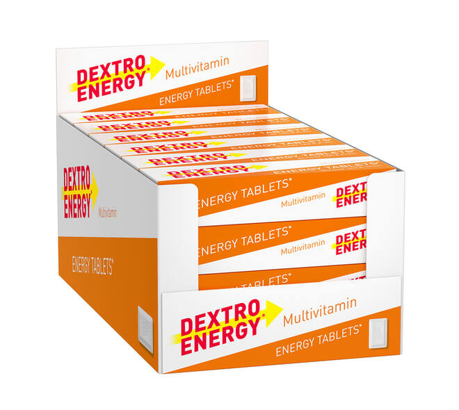 Energie tabletten Dextro Energy multivitamine pak 50 gram