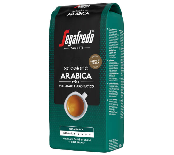 Koffie Segafredo Selezione Arabica bonen 1000 gram