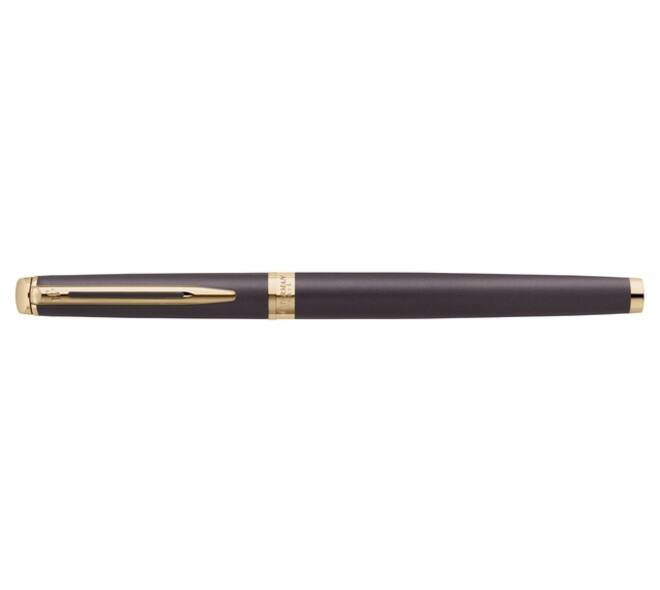 Rollerpen Waterman Hémisphère Fashion Colors metallic black GT fijn