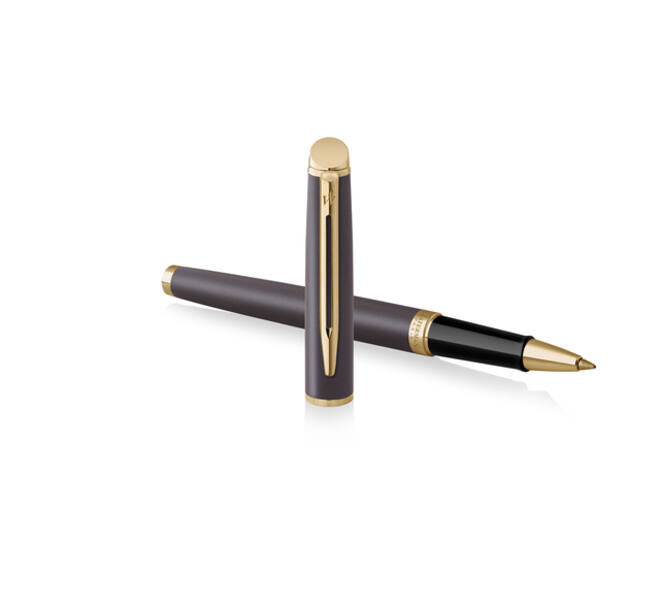 Rollerpen Waterman Hémisphère Fashion Colors metallic black GT fijn