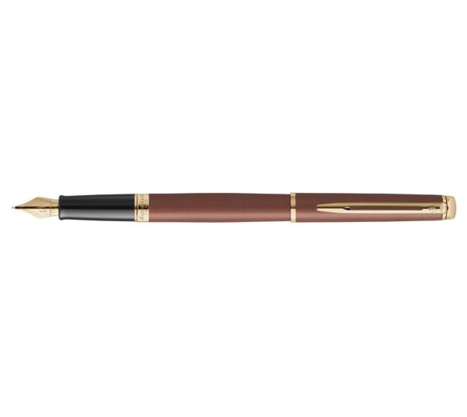 Vulpen Waterman Hémisphère Fashion Colors metallic copper GT fijn