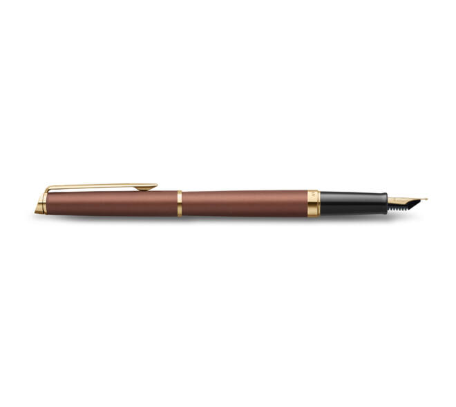 Vulpen Waterman Hémisphère Fashion Colors metallic copper GT fijn