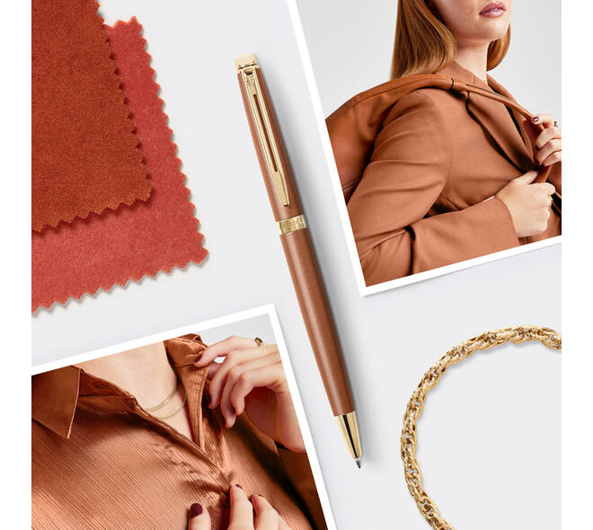 Balpen Waterman Hémisphère Fashion Colors metallic copper GT medium
