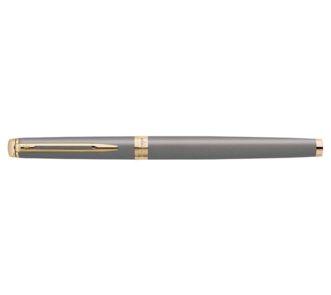 Rollerpen Waterman Hémisphère Fashion Colors metallic grey GT fijn