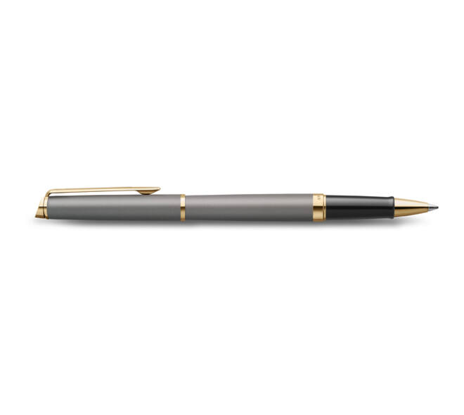 Rollerpen Waterman Hémisphère Fashion Colors metallic grey GT fijn