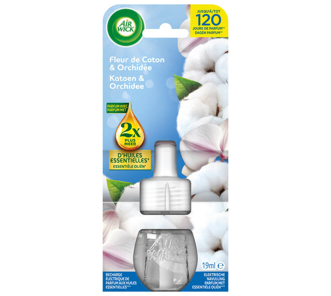 Luchtverfrisser AirWick Electrical Cotton flower refill 19ml