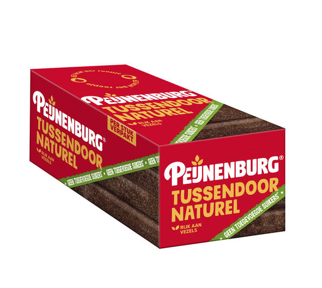 Koek Peijnenburg naturel zonder toegevoegde suiker 27 gram