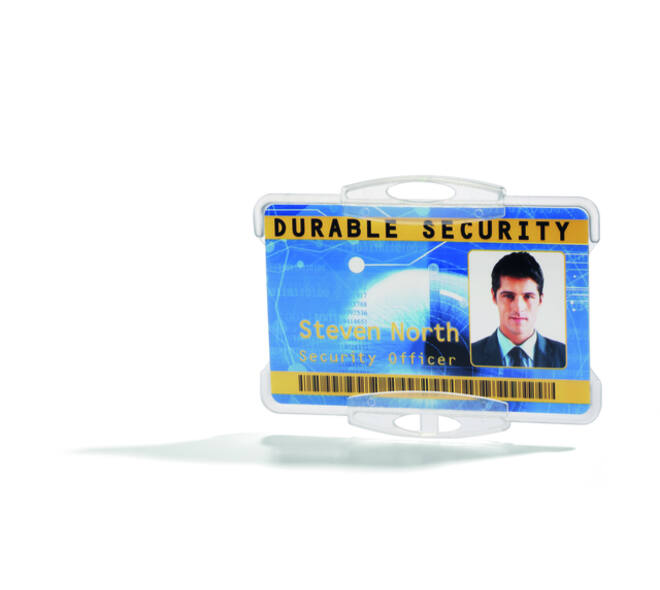 Badge Durable voor 1 kaart 10 stuks