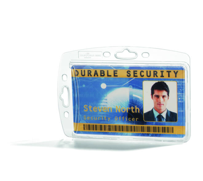 Badge Durable gesloten voor 1 kaart