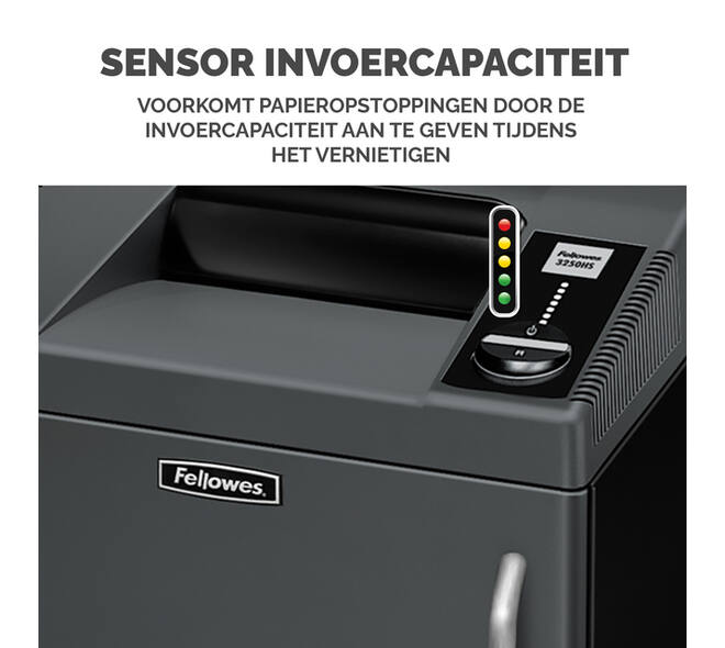 Papiervernietiger Fellowes Fortishred 3250SMC snippers 0,8x12mm