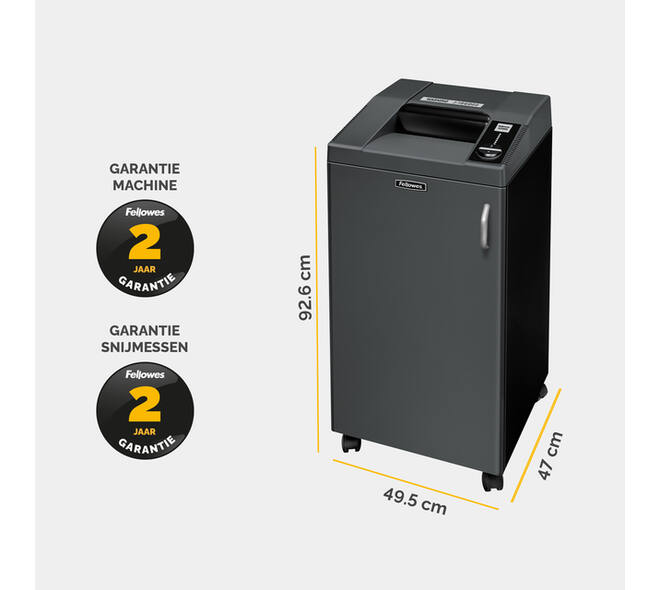 Papiervernietiger Fellowes Fortishred 3250SMC snippers 0,8x12mm