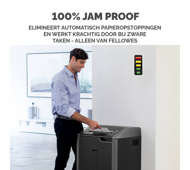 Papiervernietiger Fellowes Powershred 425I stroken 5,8mm