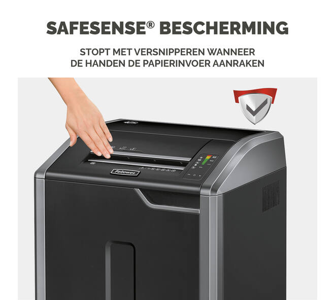 Papiervernietiger Fellowes Powershred 425I stroken 5,8mm