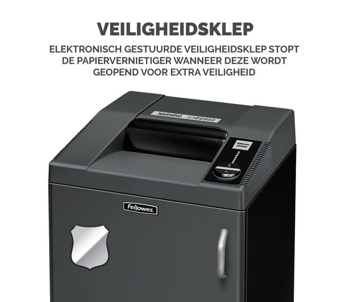 Papiervernietiger Fellowes Fortishred 3250HS snippers 0,8x5mm