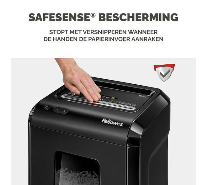 Papiervernietiger Fellowes Powershred 92CS snippers 4x38mm