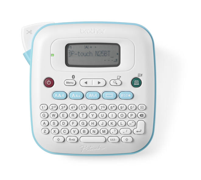 Labelprinter Brother P-touch Btag PT-N25BT desktop qwerty 12mm wit