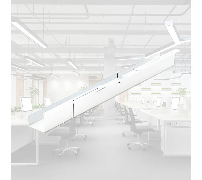 Kabelgoot BRASQ verstelbaar 75-150cm CT100 wit