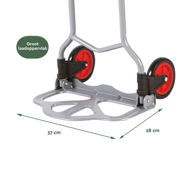 Steekwagen BRASQ Inklapbaar HT60 incl. bagagespin 60Kg