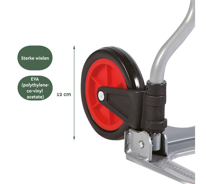 Steekwagen BRASQ Inklapbaar HT60 incl. bagagespin 60Kg