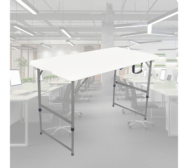 Vouwtafel BRASQ 120x60x74cm FC120 wit