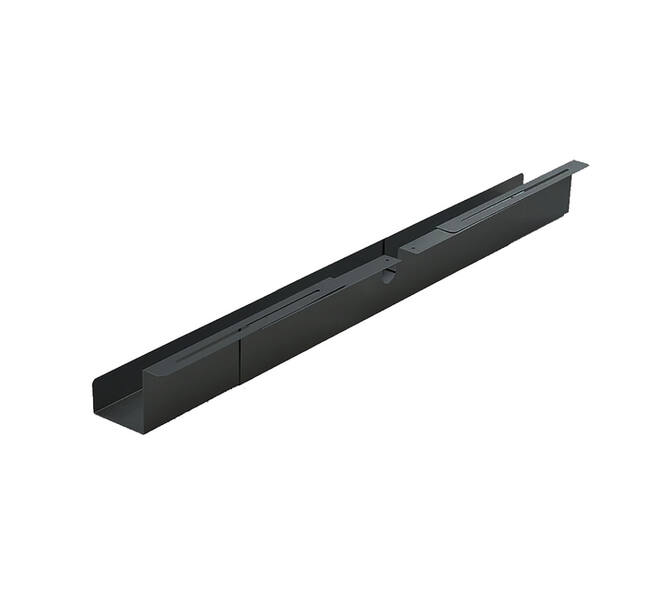 Kabelgoot BRASQ verstelbaar 75-150cm CT100 zwart