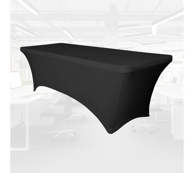 Tafelrok BRASQ 183x76x74cm zwart