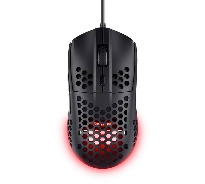 Gaming muis Trust GXT928 Helox bedraad zwart