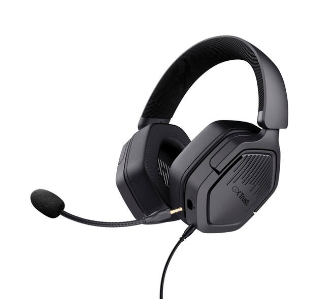 Gaming Headset Trust GXT492 Carus bedraad zwart