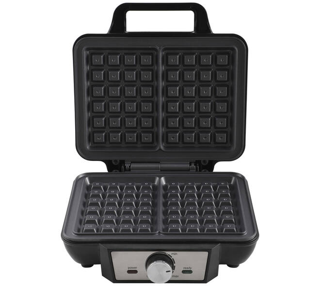 Wafelijzer  Tomado voor 2 wafels zwart