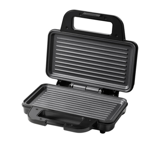 Panini grill Tomado zwart/RVS