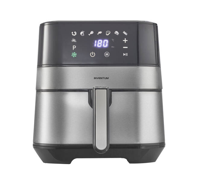 Airfryer Inventum 5 liter zwart/RVS